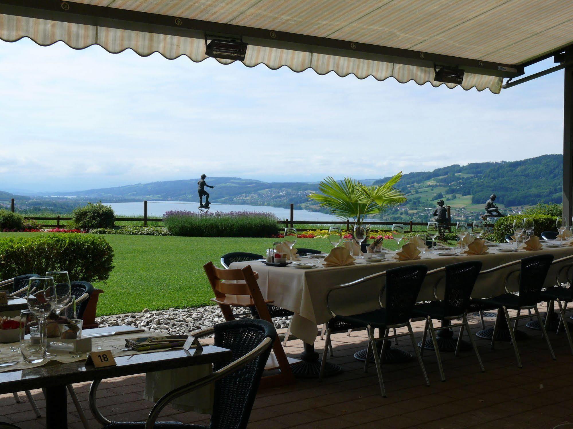 Hotel Restaurant Eichberg Seengen Bagian luar foto